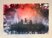 Image 2 of Master of Puppets 24x36 Canvas Replica (Free Shipping)