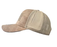 Image 3 of USA Flag - Tan Camo / Tan Mesh Snapback
