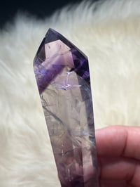 Image 5 of  Phantom Smoky Amethyst Wand #842