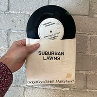 Image 1 of Suburban Lawns ‎– Gidget Goes To Hell - Original 7" Picture sleeve!
