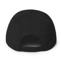Image 4 of Snapback Hat - Black