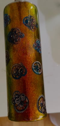 Image 3 of 30 oz Skinny Steampunk  #7