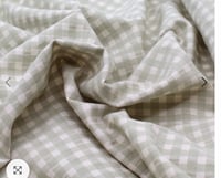 DOUDOU ET SON LANGE VICHY VERT SAUGE 