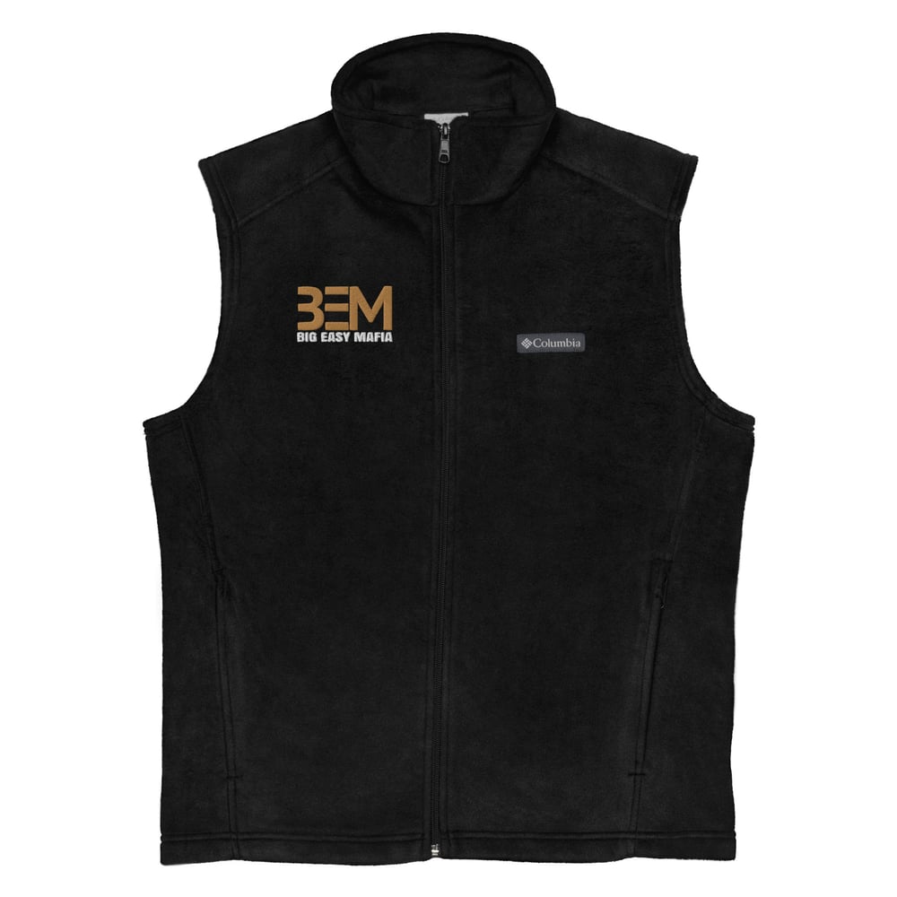 Image of BEM (Big Easy Mafia) Men’s Columbia fleece vest