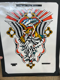 ANGEL BACKPIECE PAINTING