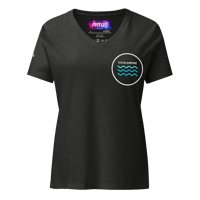 Image 2 of Women’s Tri-Tidal Relaxed V-Neck Tee