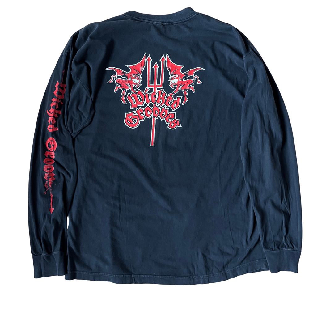 Image of Wicked Grooves early 90s longsleeve T Shirt: XL