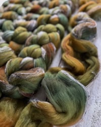 Image 3 of Sweet Grass, on Spindelicious Tweed: 89% Shaniko Wool/6% Acrylic/5% Rayon