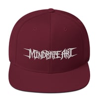 Image 5 of Mindrape Art Snapback Hat by Mark Cooper Art