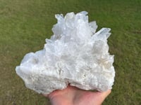 Image 12 of Large Clear Quartz Points Cluster Statement Piece #2258