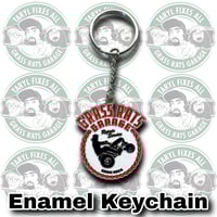 Image 1 of Grass Rats Garage Metal Enamel Keychains!! 