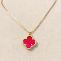 Image 1 of Red Clover Necklace
