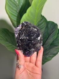 Image 1 of DEEP PURPLE DISCO BALL FLUORITE -CHINA-