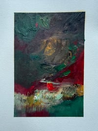 Image 2 of “Wasted Youth” oil on paper 9 x 12 inches 