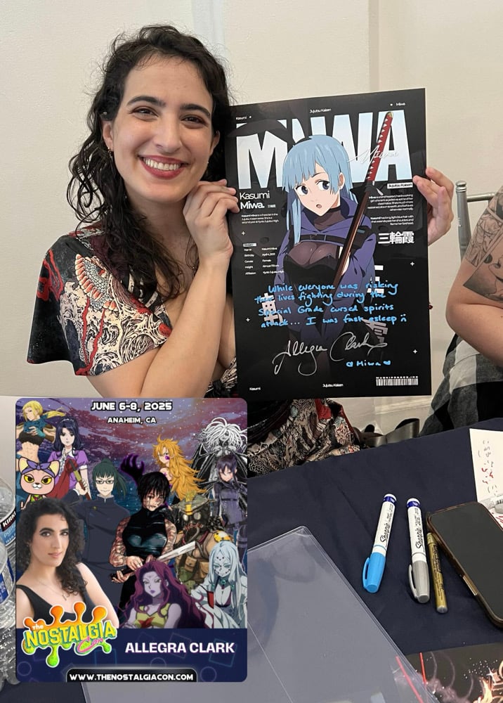 Miwa singed print ( English VA) 