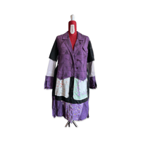 Image 2 of Upcycled Patchwork Trench Coat – One of a Kind