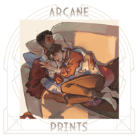 Arcane Art Prints - Sleeping Jayvik