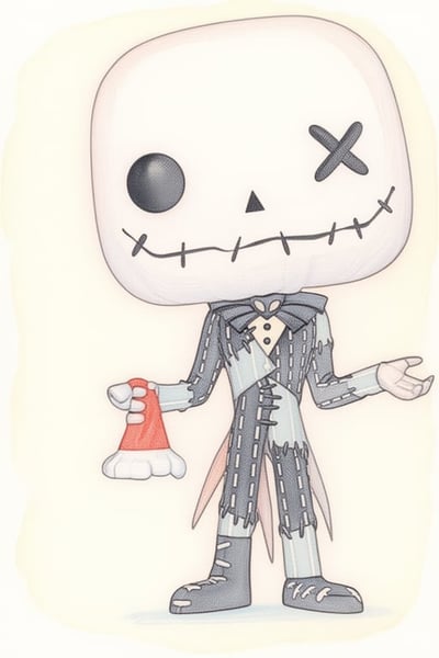 Image of Rag doll Jack art prints 5 x 7