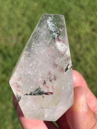 Image 4 of Faceted Garden Quartz Tower #1796