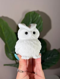 Image 1 of WHITE MARBLE OWL