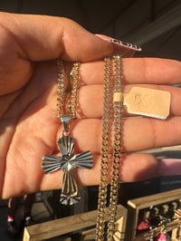 Image 2 of Cross shiny necklace 
