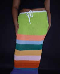 Image 3 of Knit Cotton Skirt 