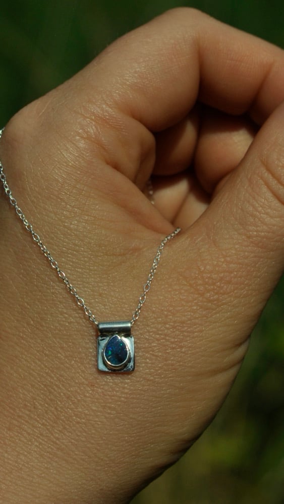 Image of Opal Drop Kette