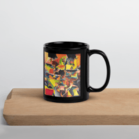 Image 4 of PRV153 Black Glossy Mug