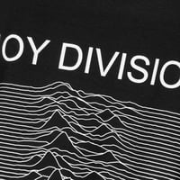 Image 3 of Joy Division Unknown Pleasures Premium T-Shirt – Vintage Washed Unisex Post Punk Tee
