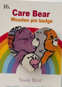 Rocket & Co. Retro Care Bear pin brooches