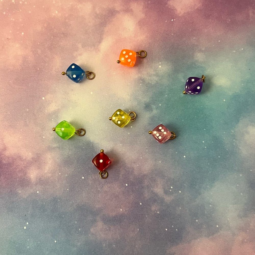 Image of Tiny Dice Charms 7pc