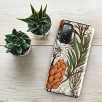 Image 10 of Art Nouveau Inspired Light and Airy Boho Floral Sketch Tough case for Samsung®