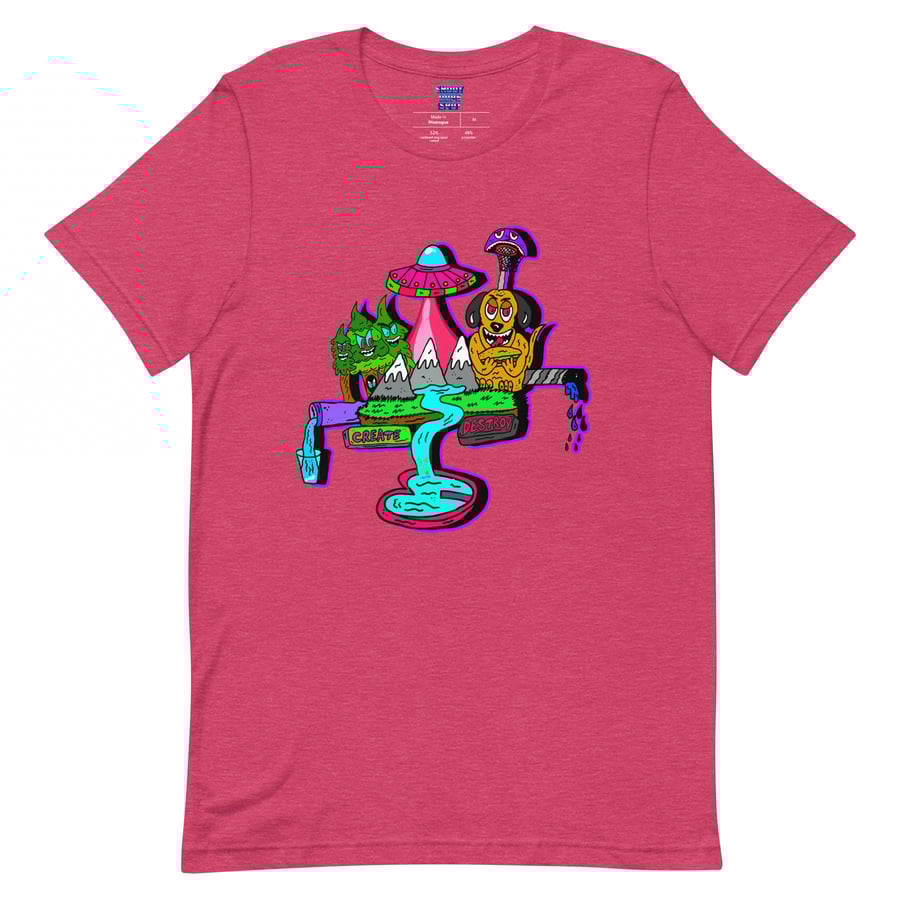 Image of Create or Destroy Unisex T Shirt