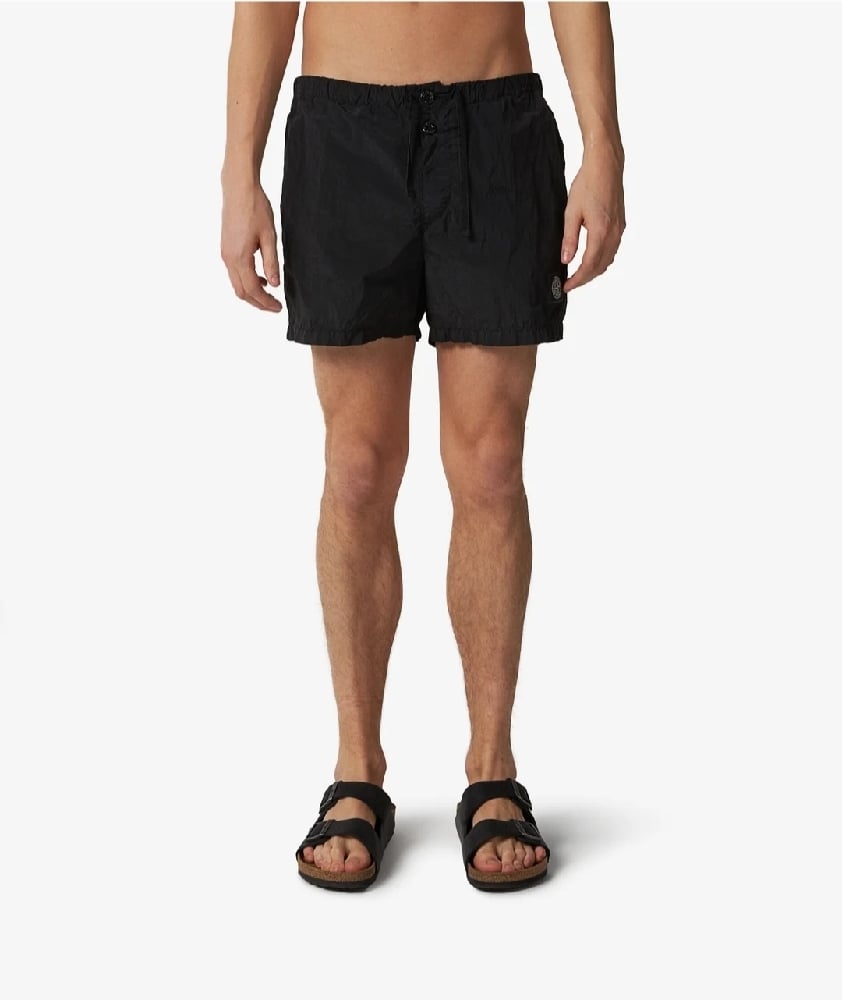 Image of STONE ISLAND 10006 SWIM SHORT BLACK