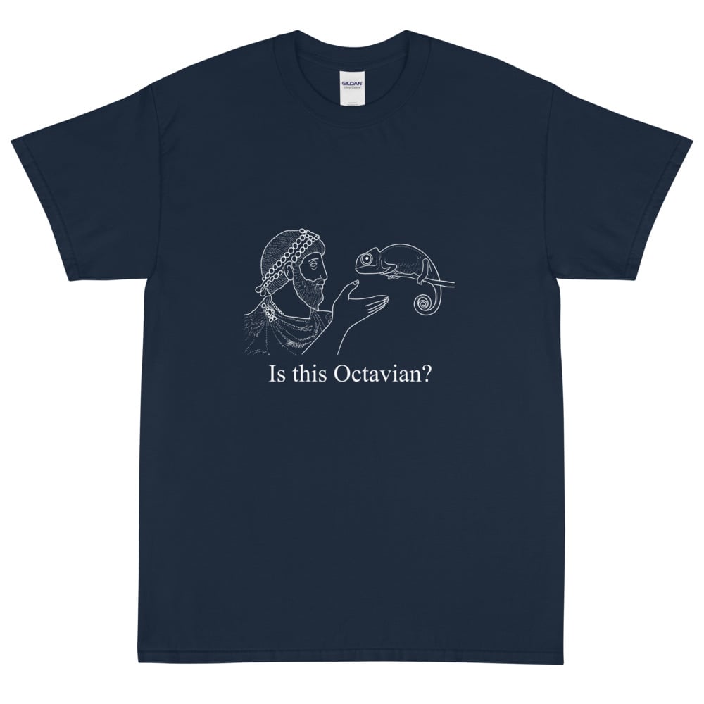 Image of Is This Octavian? Short Sleeve T-Shirt - White Details