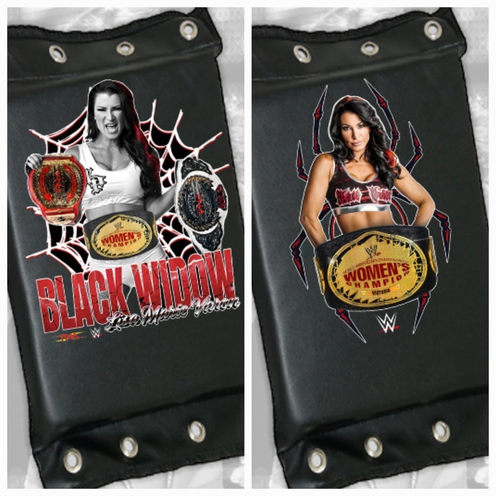 Turnbuckle Bundle - WWE Victoria Women's Champion & Black Widow Champion + Free Signed 8x10