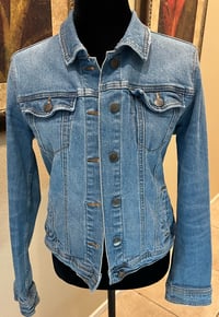 Image 2 of Vintage Blue Denim Jacket Smokey the Bear