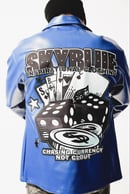 Image 1 of Royal Blue Leather 