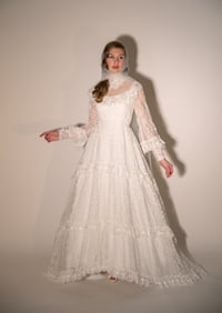 Image 5 of 1984 Lace Wedding Dress