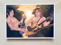 Image 1 of Death Stranding 2 Sam and Higgs Print