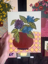 Image 2 of Mini Vase Series 'Hydrangea' Original