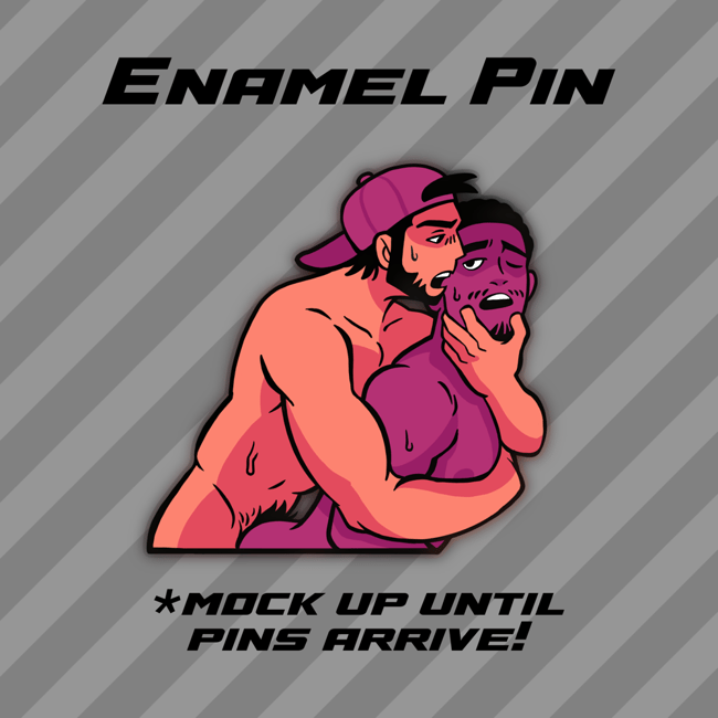 [Enamel Pin] Bro Hug [PRE-ORDER]