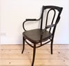 Antique Thonet style bentwood carver chair