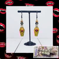 Image 1 of Vamp Lips + Coffin Earrings