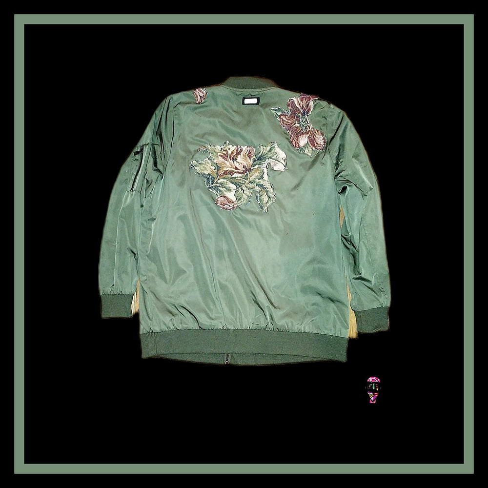 Floral stitch jacket (Large)