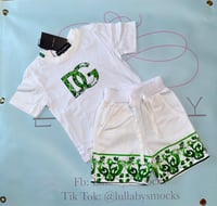 Image 1 of boys green D&G dupe set 