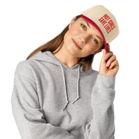 Image 1 of HOT GIRLS SAVE LIVES - THE TWO TONE BASEBALL HAT IN RED