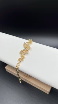Image 5 of GOLD DIQMOND BUTTERFLY BRACELET 