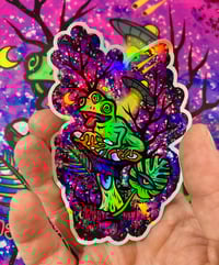 Image 5 of 👽 THIRD EYE FROG PRINT 👽