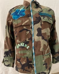 Image 1 of Upcycled camo jacket #UCJ101